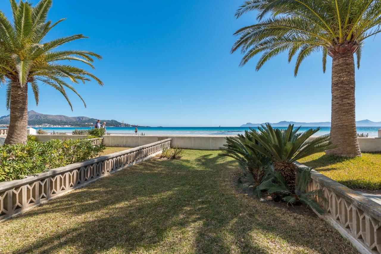 Apartamento Playa De Los Pinos Alcúdia Esterno foto